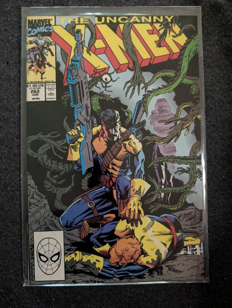 The Uncanny X-Men #262 front cover