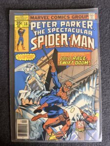 The Spectacular Spider-Man #18 front cover