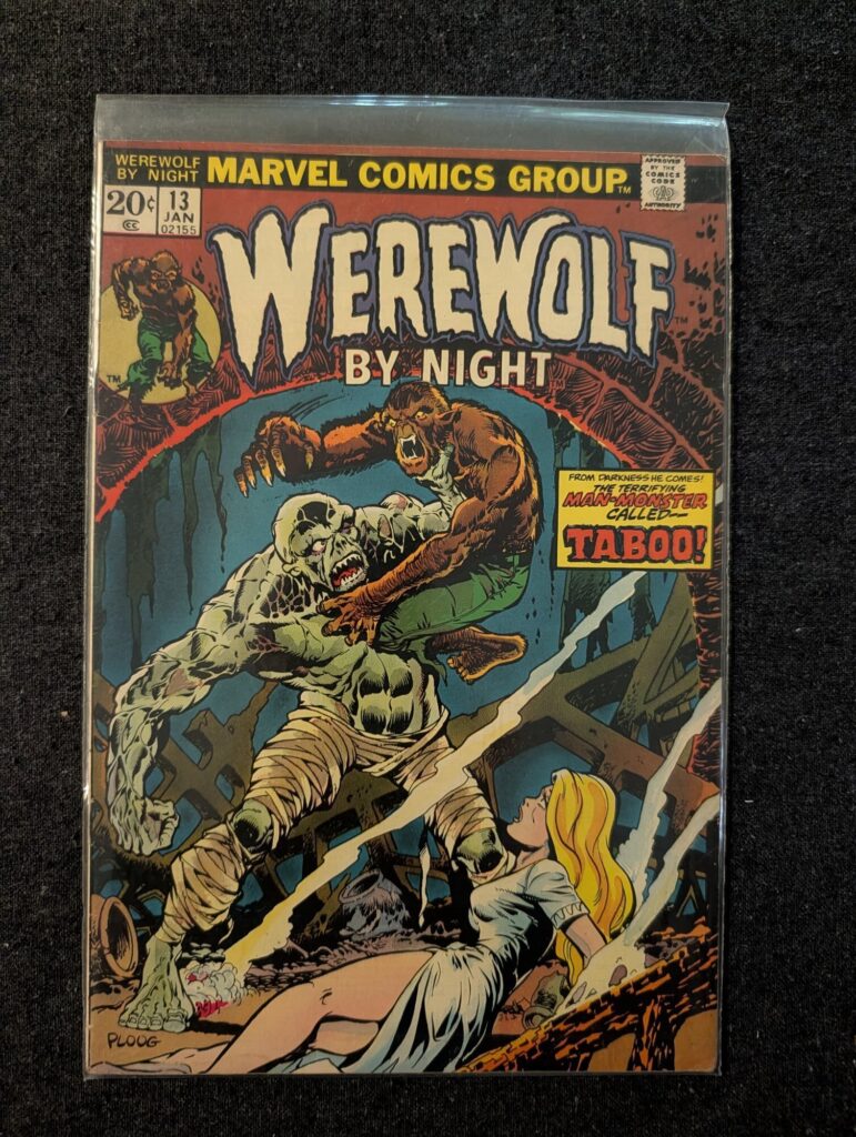 Werewolf by Night #13 front cover