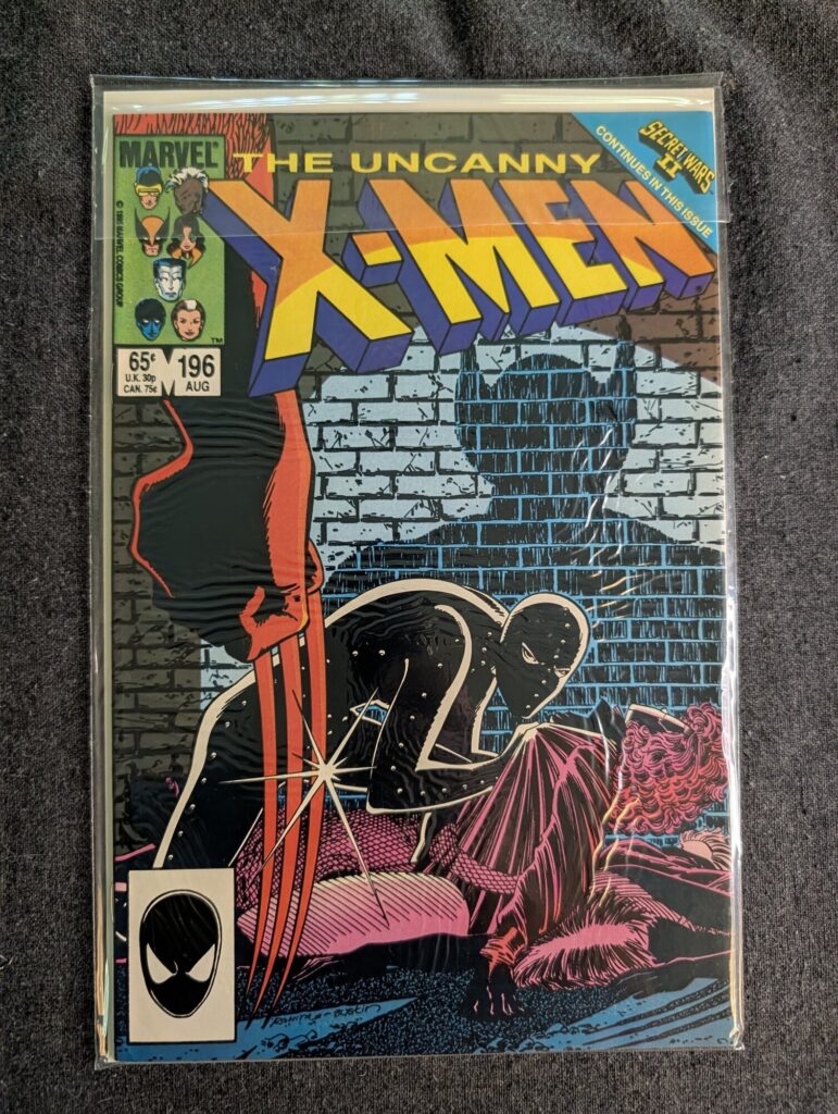 The Uncanny X-Men #196 front cover