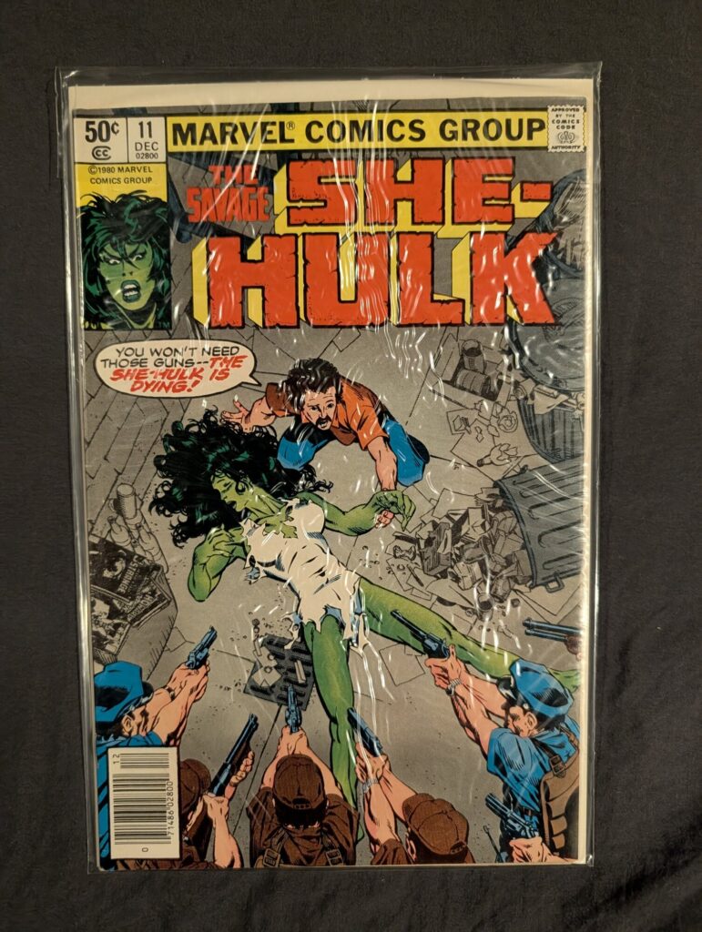 The Savage She-Hulk #11 front cover