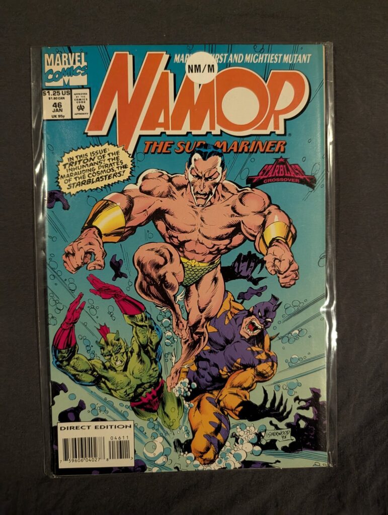 Namor, The Sub-Mariner #46 front cover