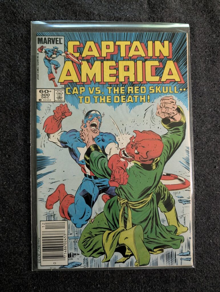 Captain America #300 front cover