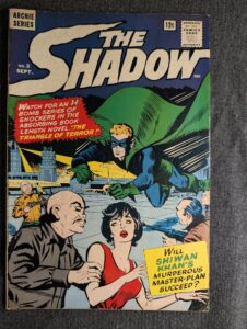 The Shadow #2 front cover