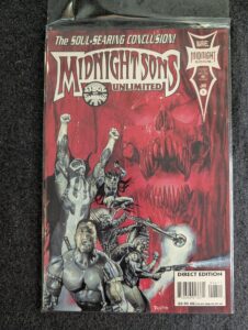 Midnight Sons Unlimited #4 front cover
