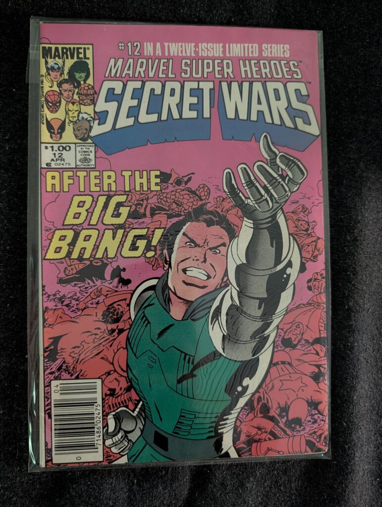 Marvel Super Heroes Secret Wars #12 front cover
