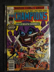 The Champions #15 front cover