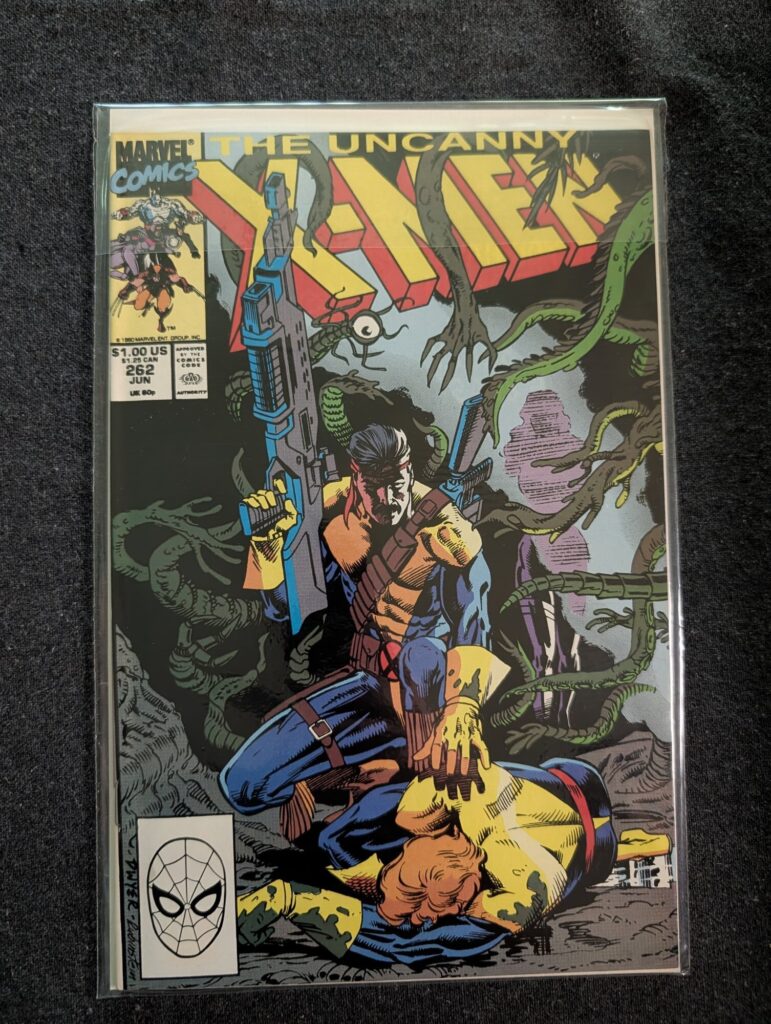 The Uncanny X-Men #262 front cover