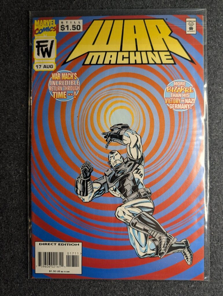War Machine #17 front cover