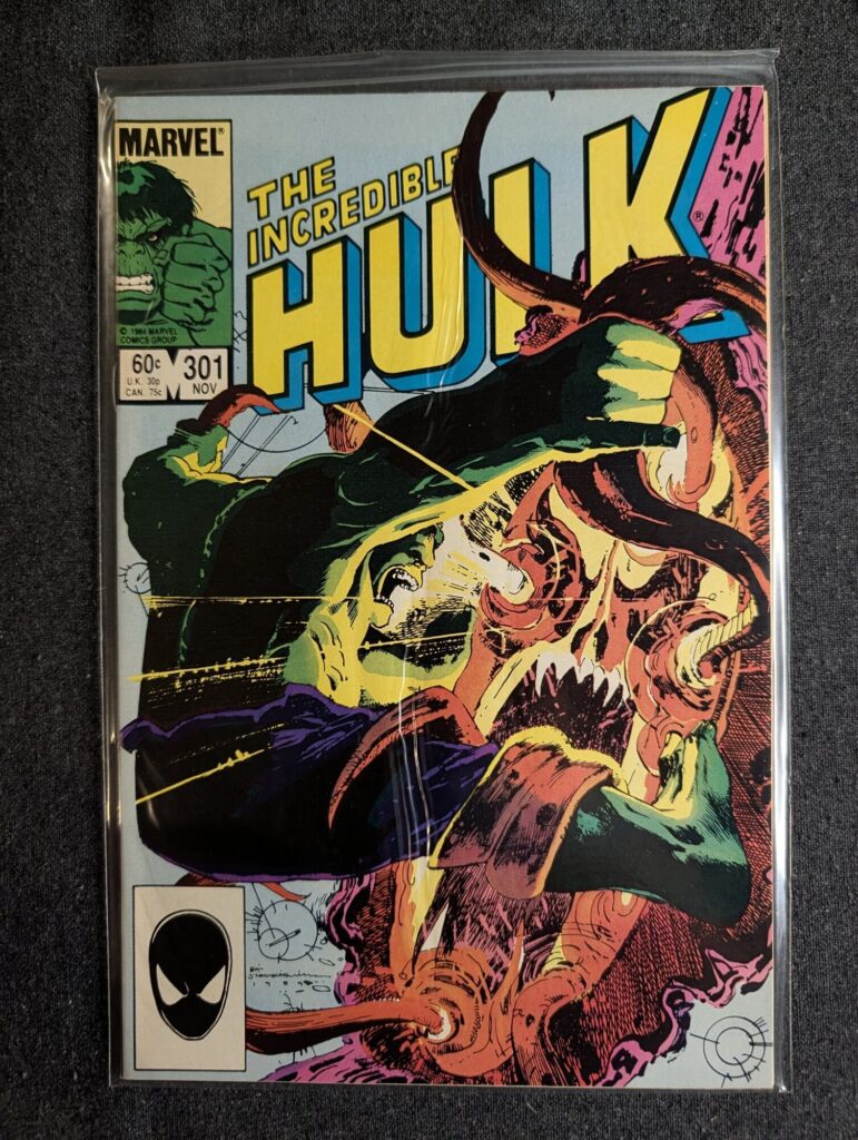 The Incredible Hulk #301 front cover