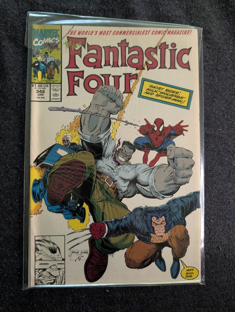 Fantastic Four #348 front cover