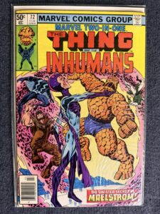 Marvel Two-In-One #72 front cover