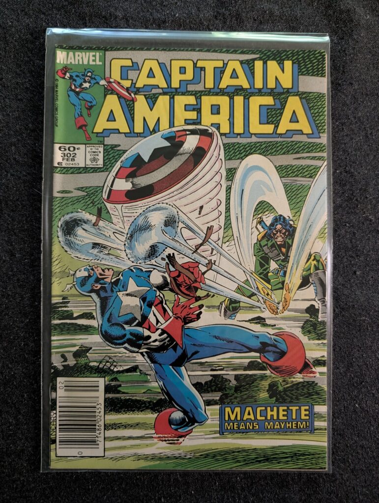 Captain America #302 front cover