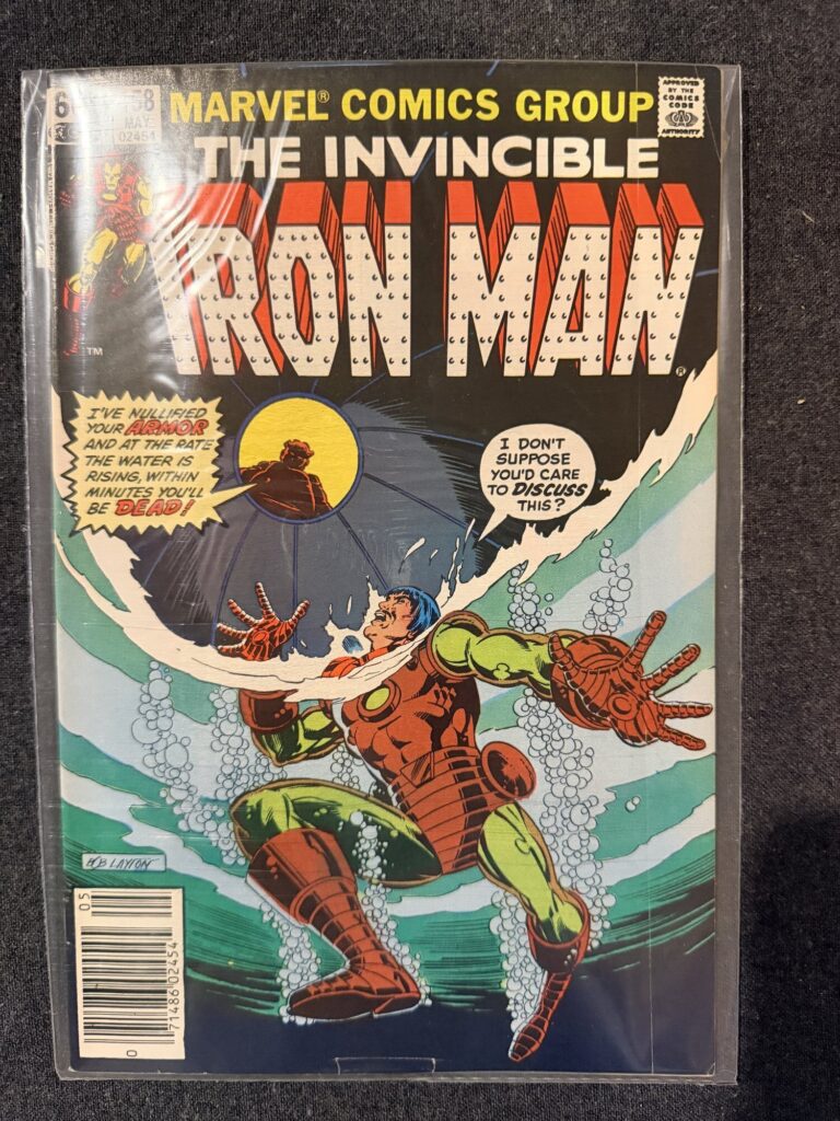 Iron Man #158 front cover