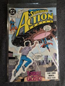 Action Comics #658 front cover