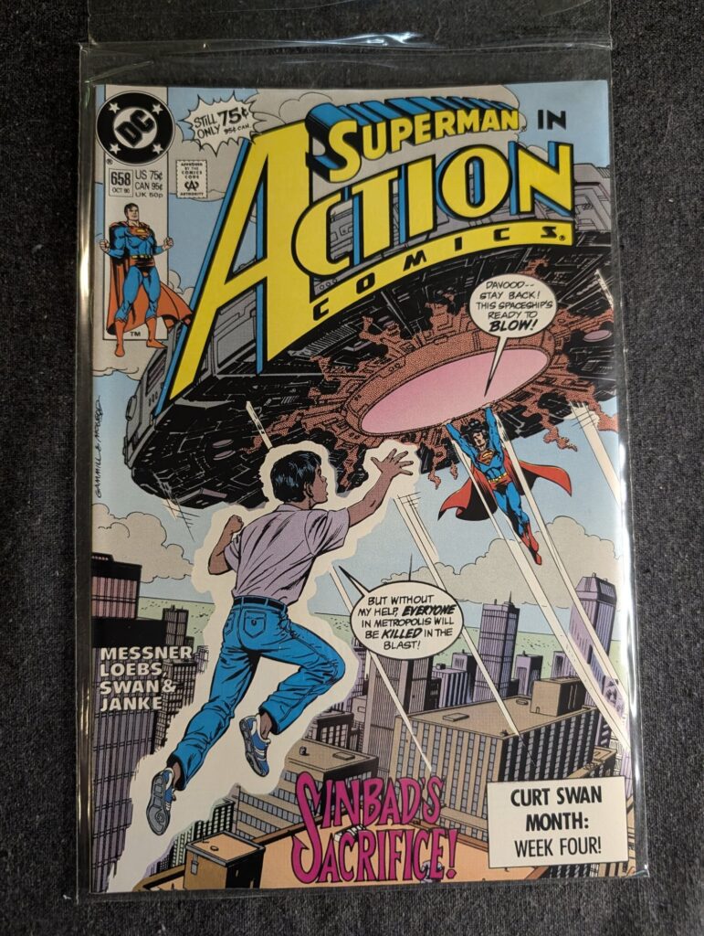 Action Comics #658 front cover