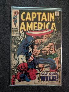 Captain America #106 front cover