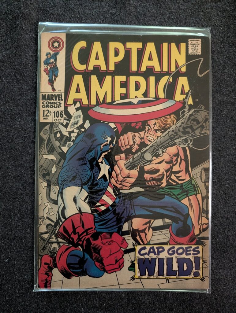 Captain America #106 front cover