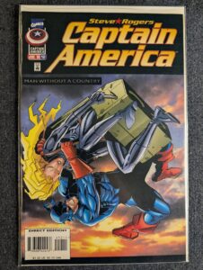 Captain America #452 front cover