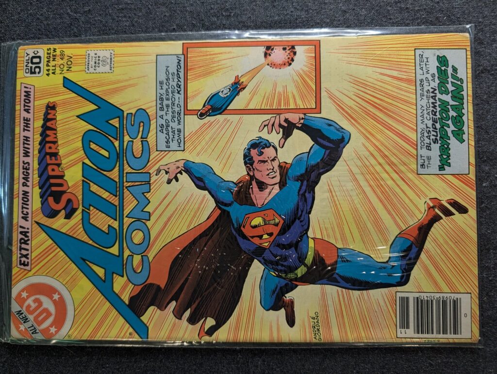 Action Comics #489 front cover