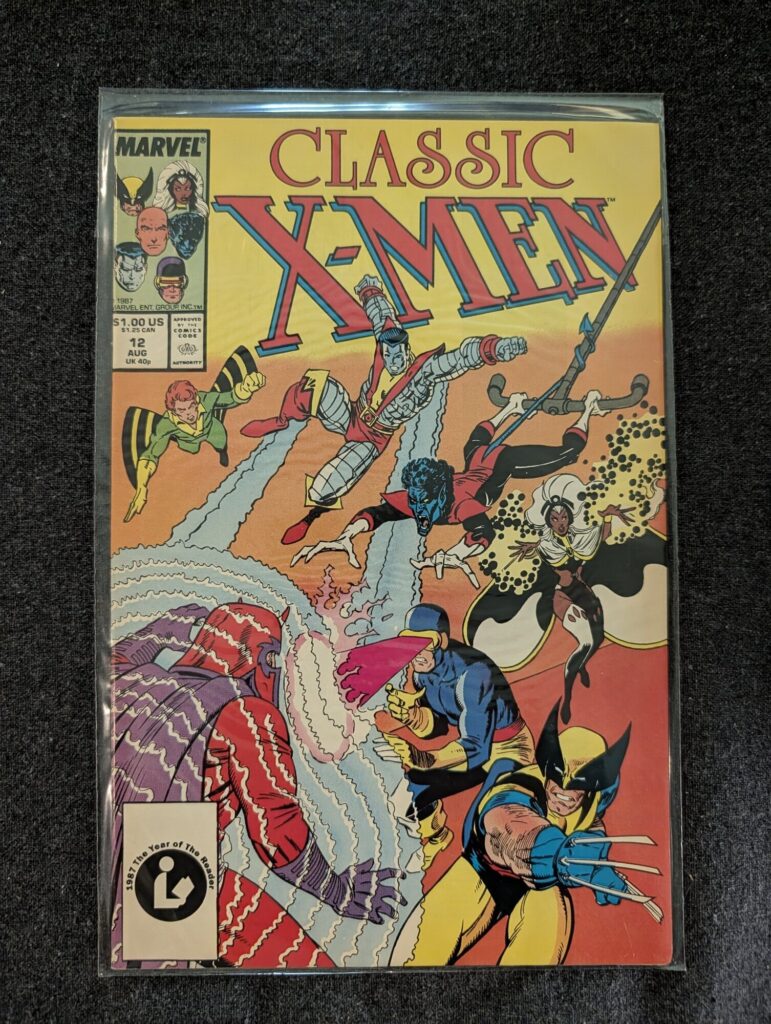 Classic X-Men #12 front cover
