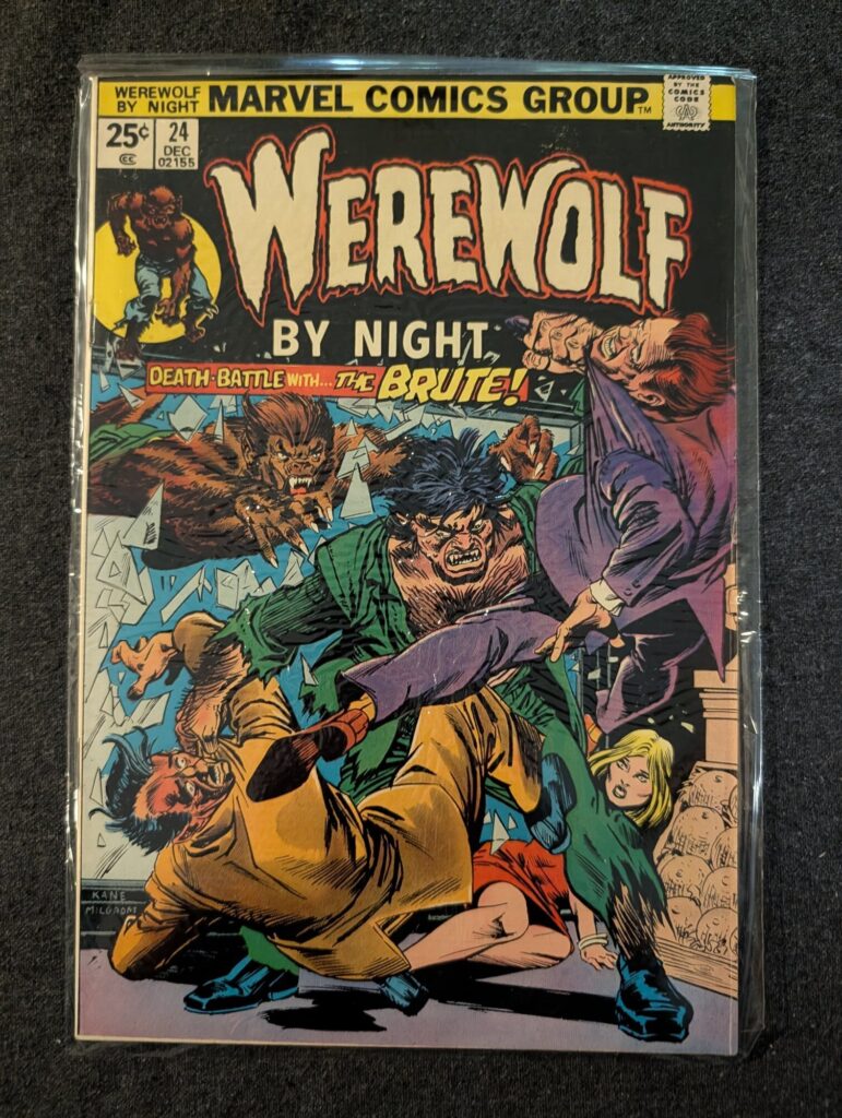 Werewolf by Night #24 front cover