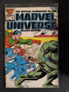 The Official Handbook of the Marvel Universe (Deluxe Edition) #15 front cover