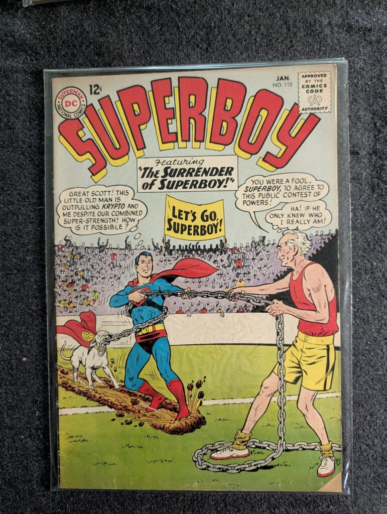 Superboy #110 front cover
