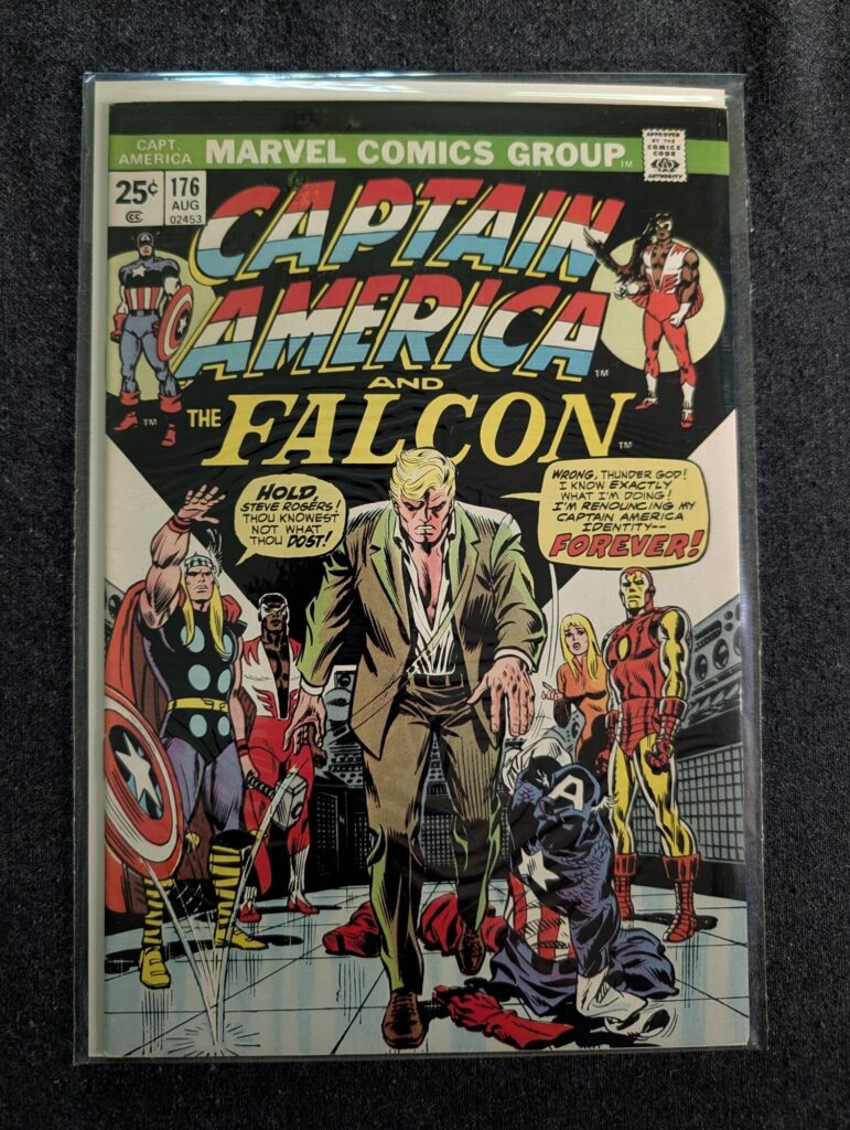 Captain America and the Falcon #176 front cover