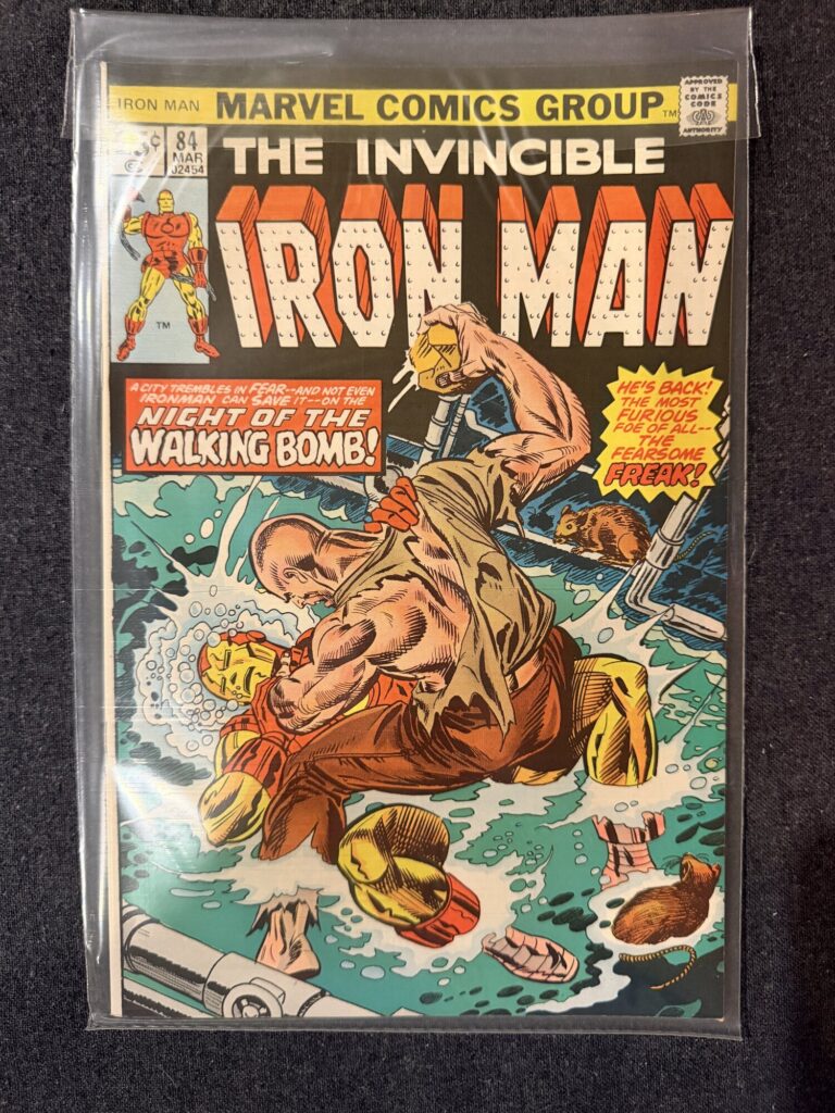 Iron Man #84 front cover