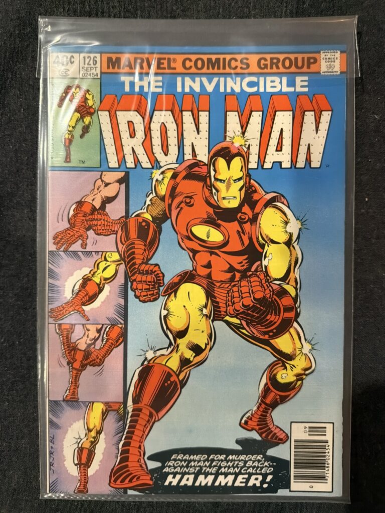Iron Man #126 front cover