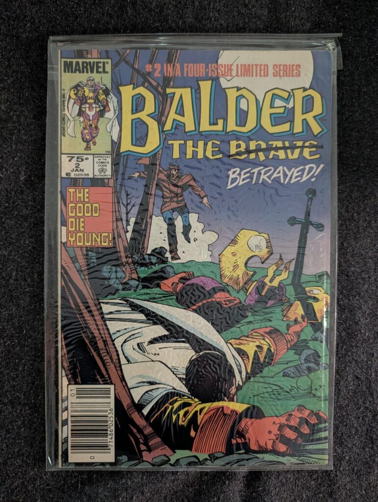 Balder the Brave #2 front cover