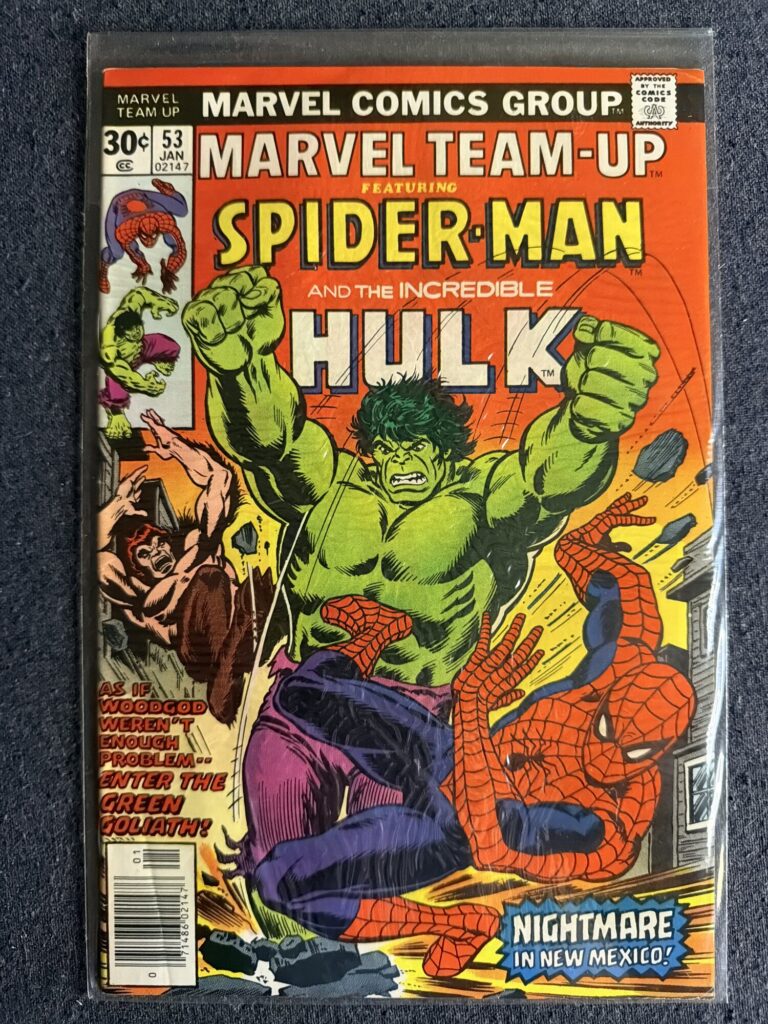 Marvel Team-Up #53 front cover