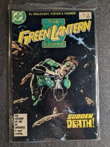 Green Lantern Corps #212 front cover