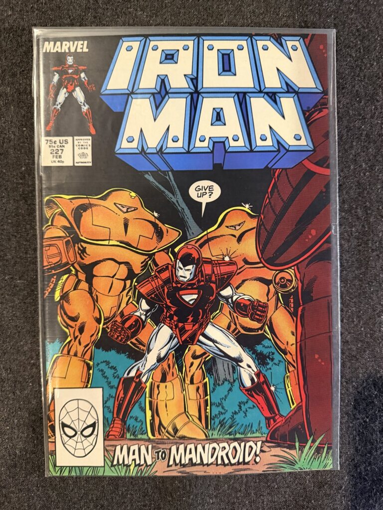 Iron Man #227 front cover