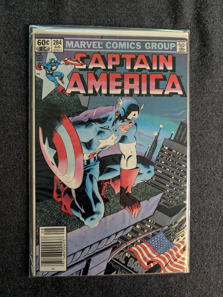 Captain America #284 front cover