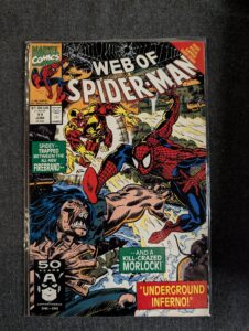 Web of Spider-Man #77 front cover