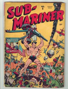 Sub-Mariner Comics #9 front cover
