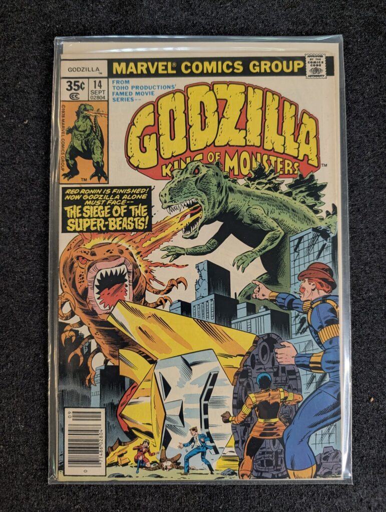 Godzilla, King of the Monsters #14 front cover