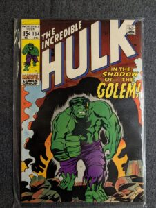 The Incredible Hulk #134 front cover