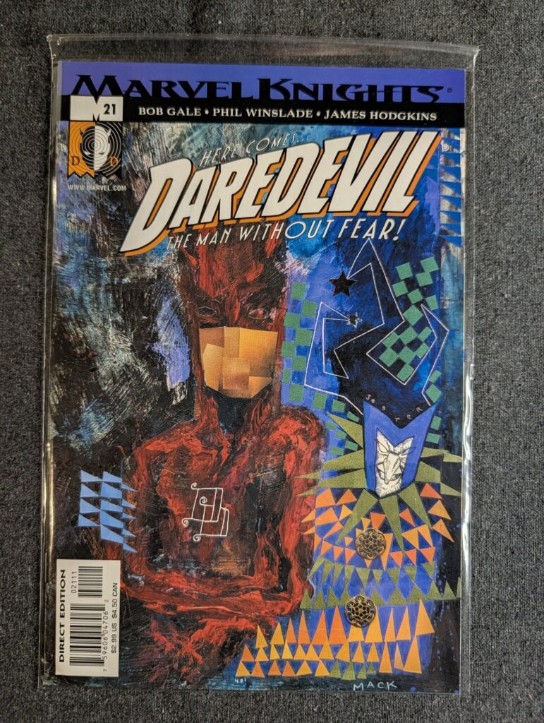 Daredevil #21 front cover