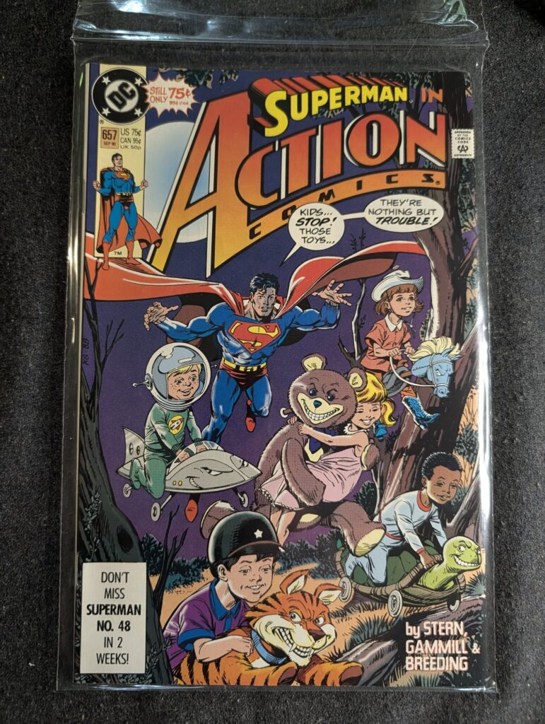 Action Comics #657 front cover