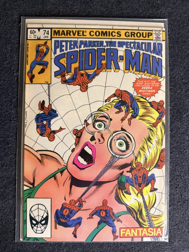 Peter Parker, The Spectacular Spider-Man #74 front cover