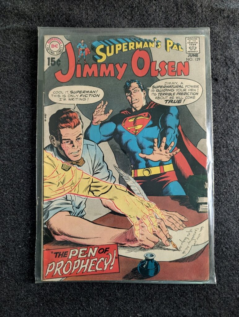Superman's Pal Jimmy Olsen #129 front cover