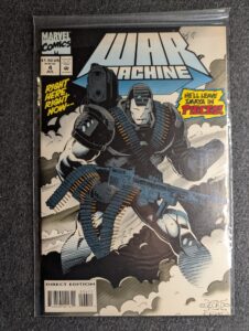 War Machine #4 front cover