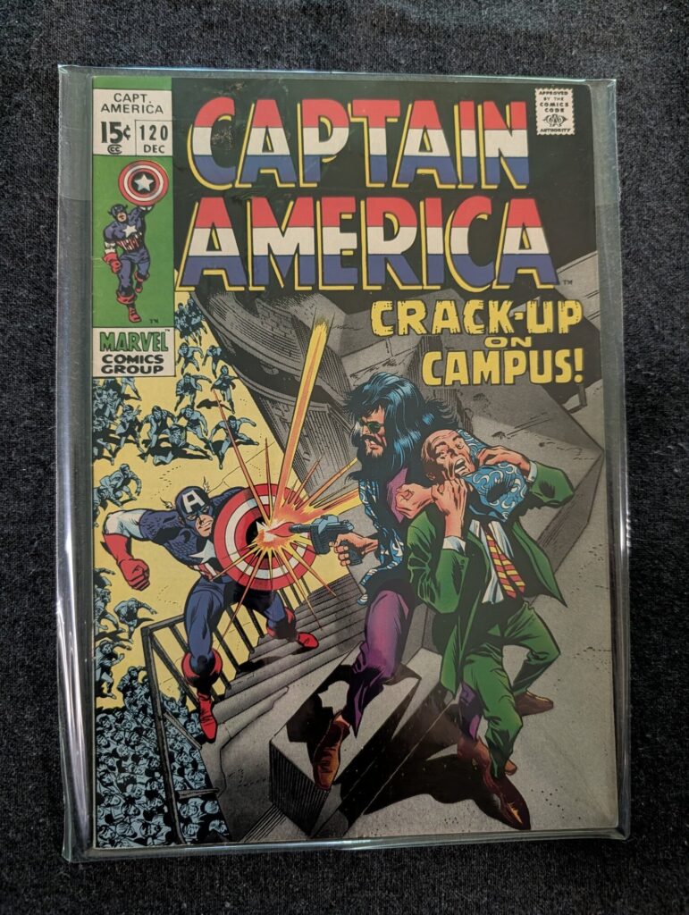 Captain America #120 front cover