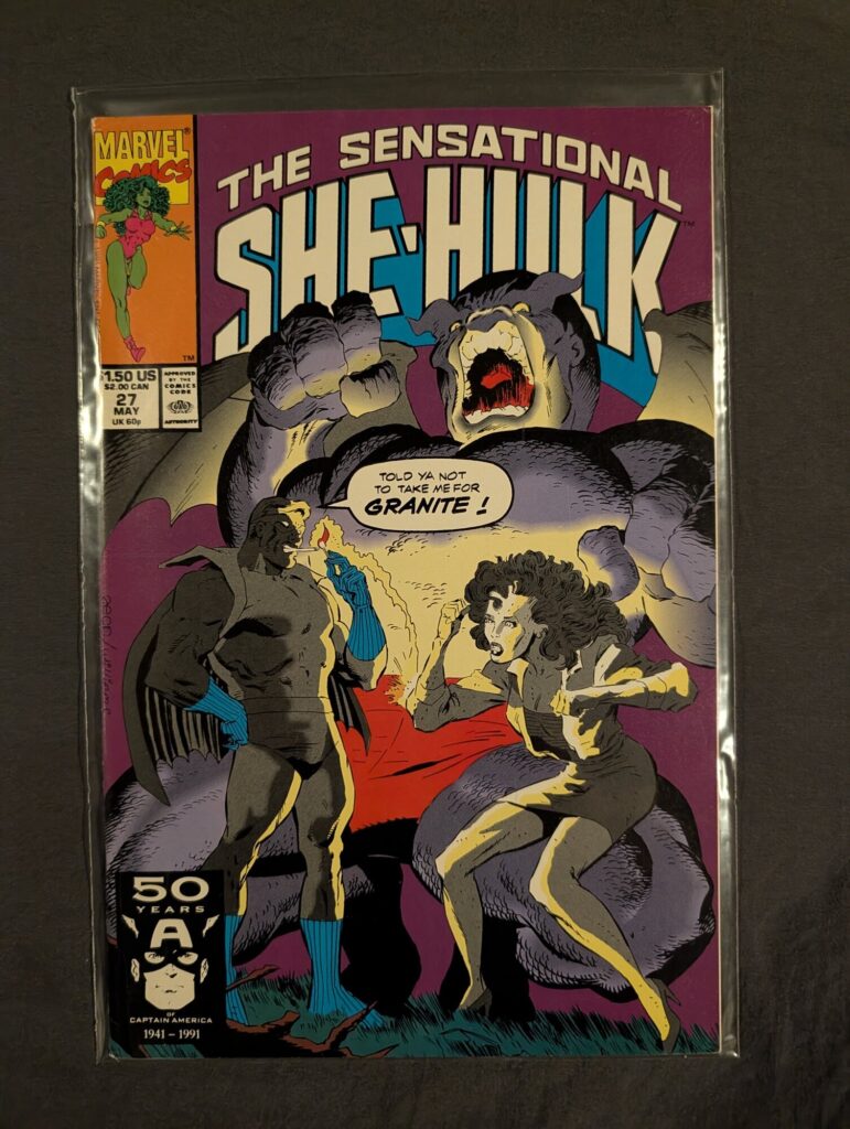 The Sensational She-Hulk #27 front cover