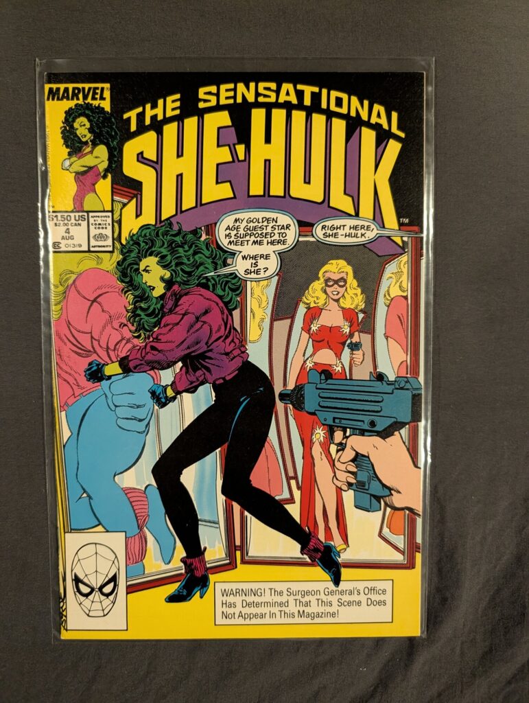 The Sensational She-Hulk #4 front cover