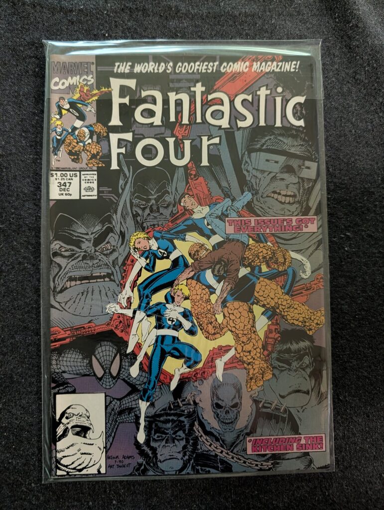 Fantastic Four #347 front cover