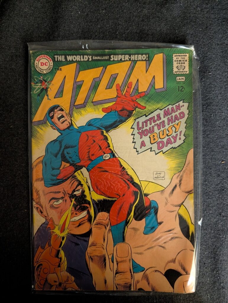 The Atom #34 front cover
